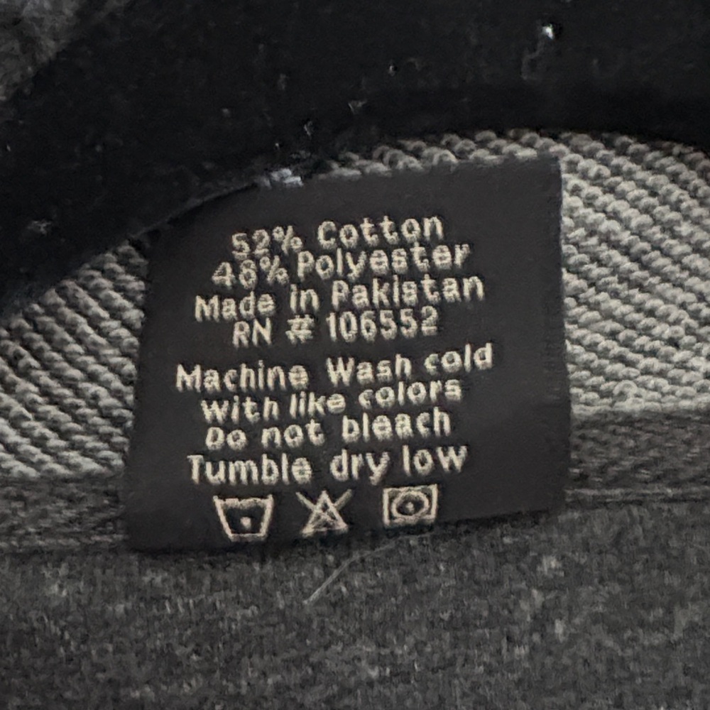 Black Zip-Up Hoodie - Picture 4 of 5